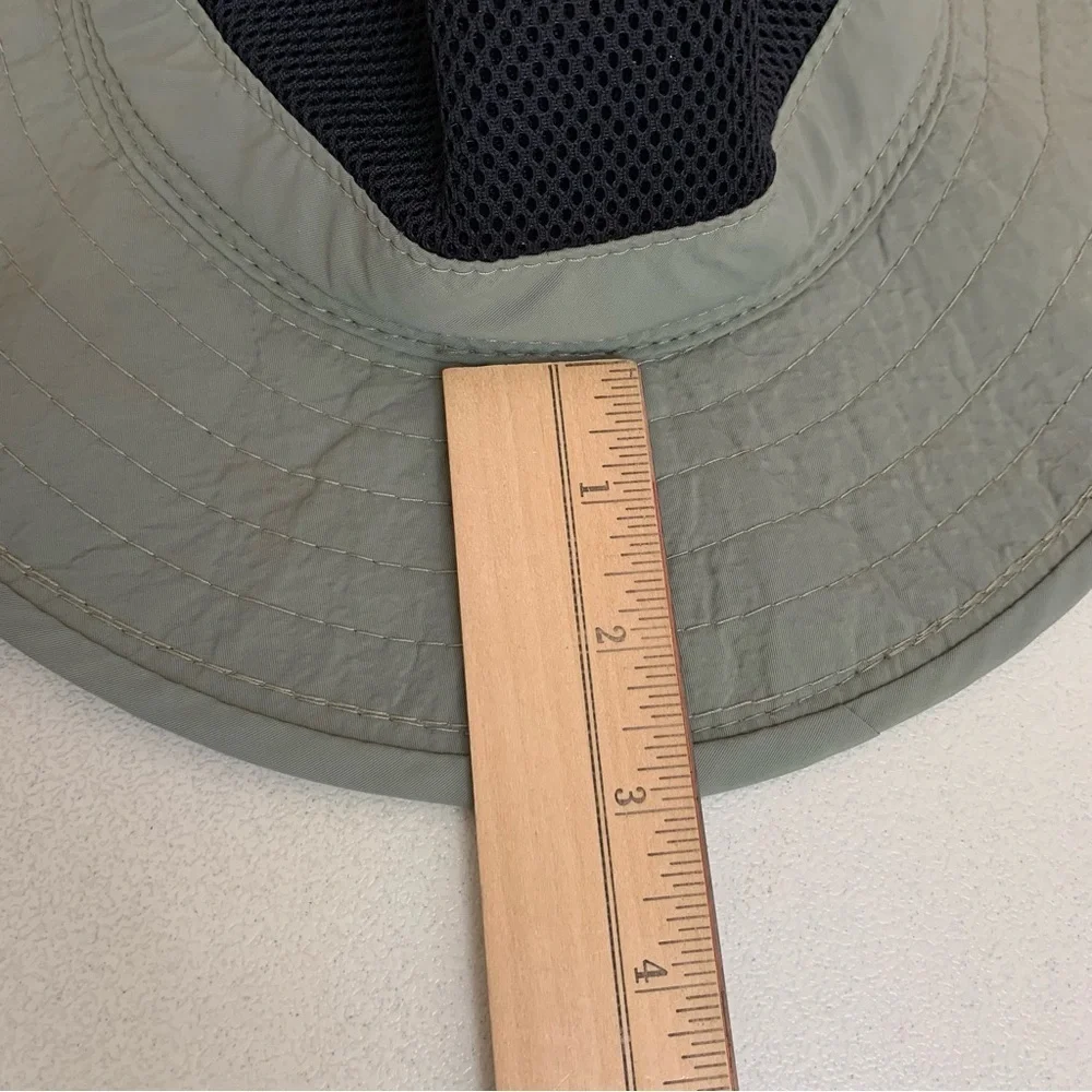 Dorfman Pacific Co Authentic Mesh Boonie Outdoor Bucket‎ Hat Gray Green medium